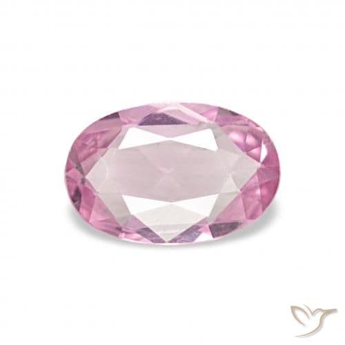 0.48ct Natural Bubblegum Pink Sapphire, Oval Cut, 6.2x4.1 mm