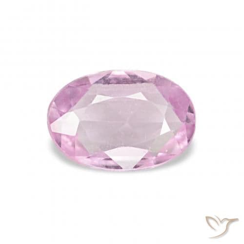0.48ct Pinkish Violet Purple Sapphire, Oval Cut, 6.1x4.2 mm