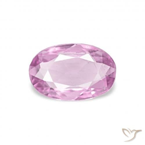0.39ct Natural Light Purple Sapphire, Oval Cut, 6x3.9 mm
